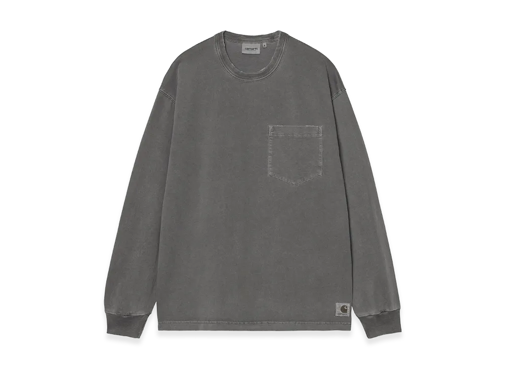 Carhartt WIP L/S Torion Pocket T-Shirt "Black(Grind Wash)"