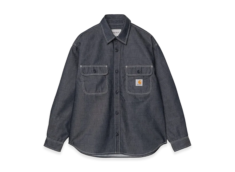 Carhartt WIP Tigan Shirt Jac "Blue(Rigid)"