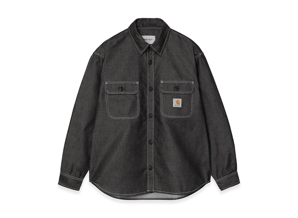 Carhartt WIP Tigan Shirt Jac "Black(Rigid)"