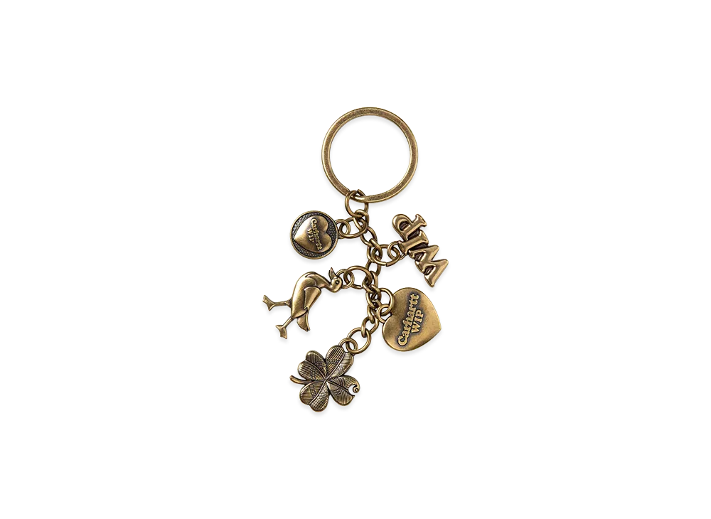Carhartt WIP Charms Keychain "Gold"