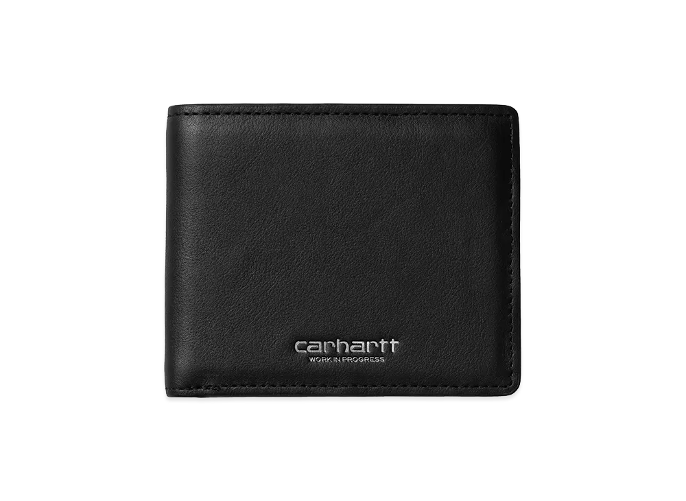 Carhartt WIP Vegas Billfold Wallet "Black/Silver"