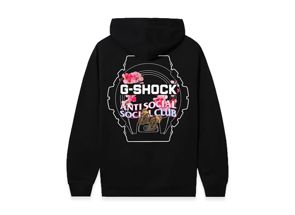 ANTI SOCIAL SOCIAL CLUB x Casio G-Shock Hoodie "Black"