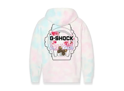 ANTI SOCIAL SOCIAL CLUB x Casio G-Shock Hoodie "Cotton Candy"