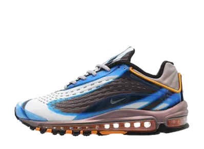 Nike Air Max Deluxe "Photo Blue/Wolf Grey-Orange Peel-Black"
