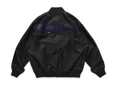 DESCENDANT Echo Satin Jacket "Black"