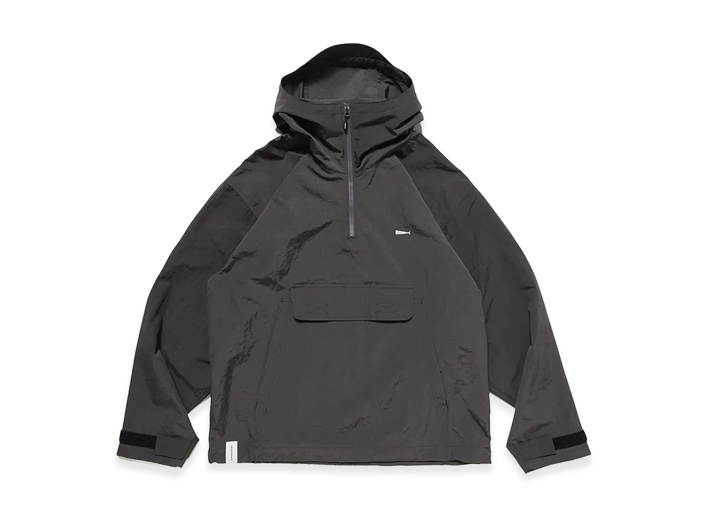 DESCENDANT Bait Nylon Anorak "Charcoal"