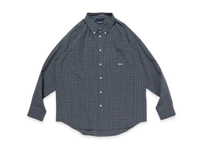 DESCENDANT Kennedy’s Plaid Ls Shirt "Navy"