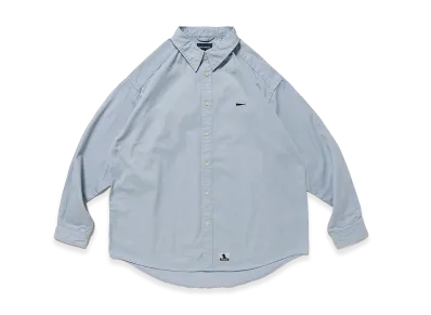DESCENDANT Kennedy’s Twill LS Shirt "Blue"