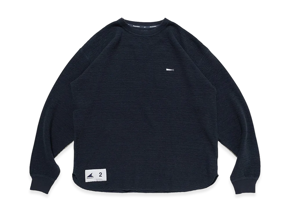 DESCENDANT Cachalot Waffle LS "Navy"