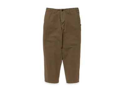 DESCENDANT DC-6 Twill Trousers "Brown"