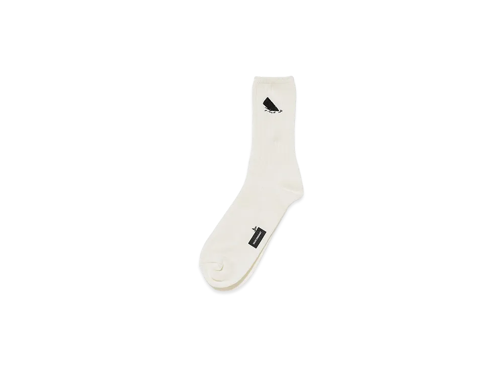 DESCENDANT Spyhop Sox "White"