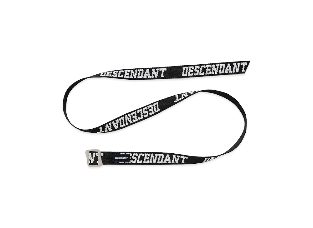 DESCENDANT Dirt Belt "Black"