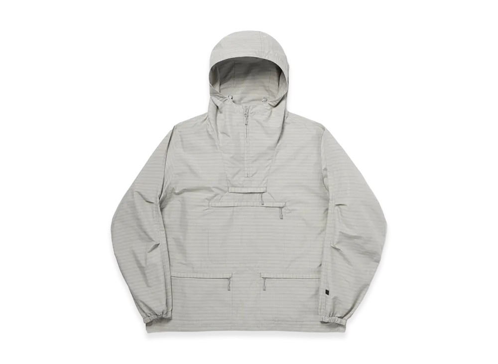 DAIWA PIER39 Tech Anorak Jacket Summer Plaid "Light Gray"