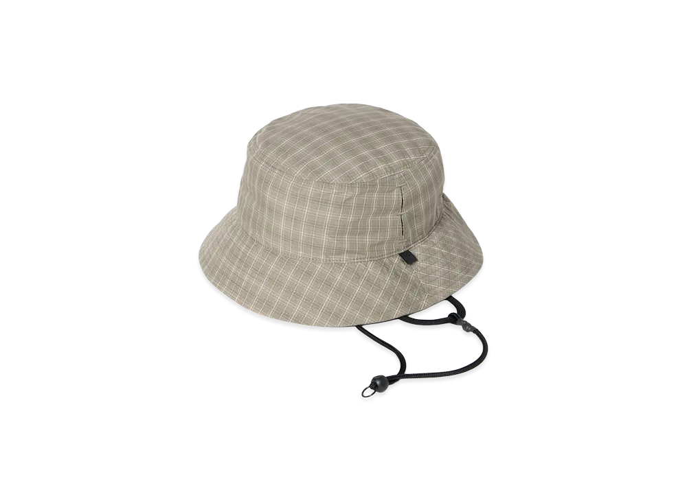 DAIWA PIER39 Tech Ventilation Hat Summer Plaid "Sage Gray"
