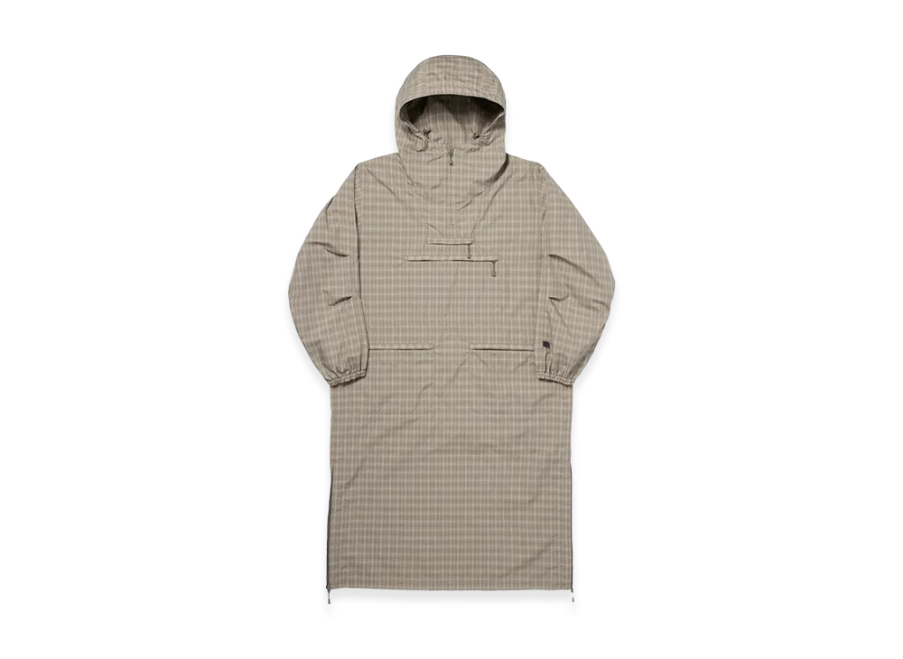 DAIWA PIER39 W'S Tech Anorak Dress Summer Plaid "Sage Gray"