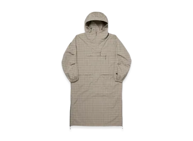 DAIWA PIER39 W'S Tech Anorak Dress Summer Plaid "Sage Gray"