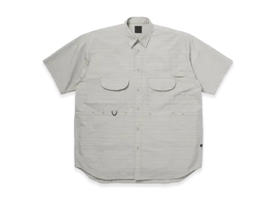 DAIWA PIER39 W'S Tech Fishing Shirt S/S Summer Plaid "Light Gray"