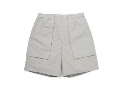 DAIWA PIER39 W'S Tech 3D Pocket Cargo Shorts Summer Plaid "Light Gray"