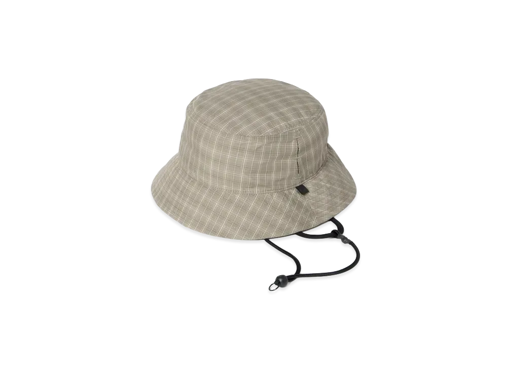 DAIWA PIER39 Tech Ventilation Hat Summer Plaid "Sage Gray"