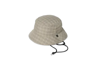 DAIWA PIER39 Tech Ventilation Hat Summer Plaid "Sage Gray"