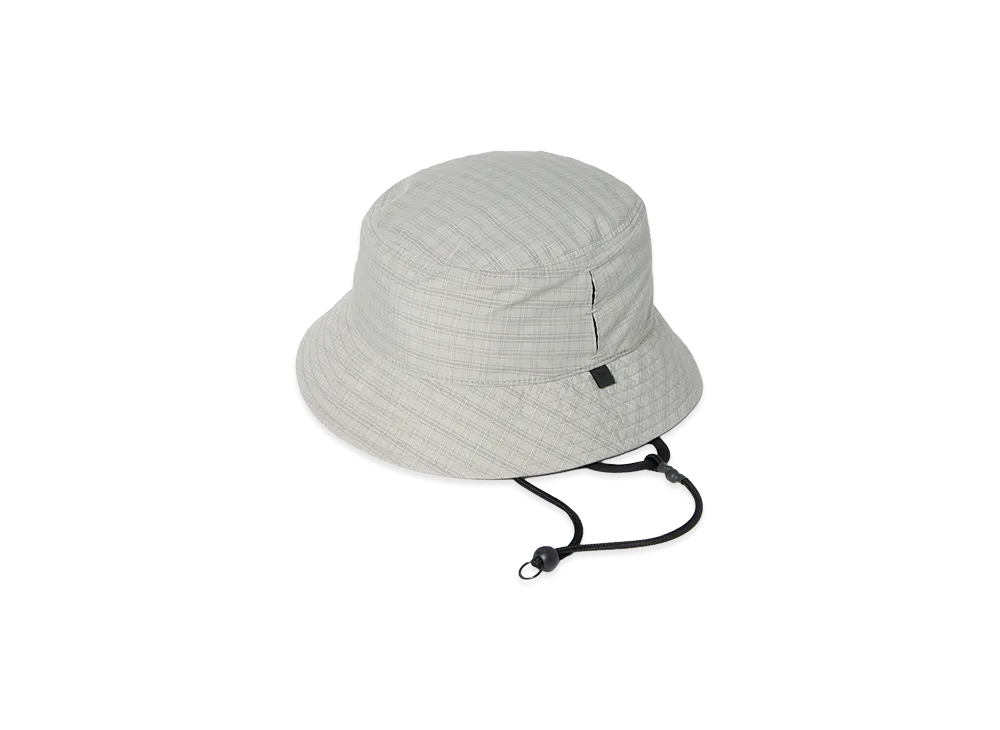 DAIWA PIER39 Tech Ventilation Hat Summer Plaid "Light Gray"