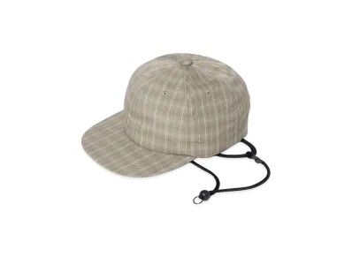 DAIWA PIER39 Tech 6Panel Cap Summer Plaid "Sage Gray"