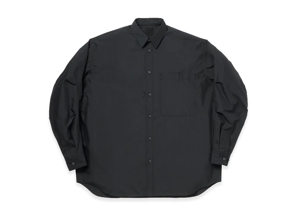DAIWA PIER39 W'S Tech Regular Collar Shirt L/S Solid "Ink Black"