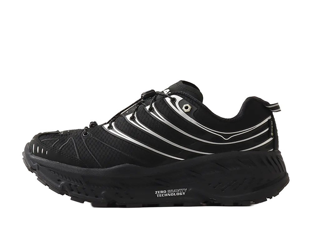 ヘイブン × ホカ スティンソン エヴォ ゴアテックス "ブラック/シルバー"