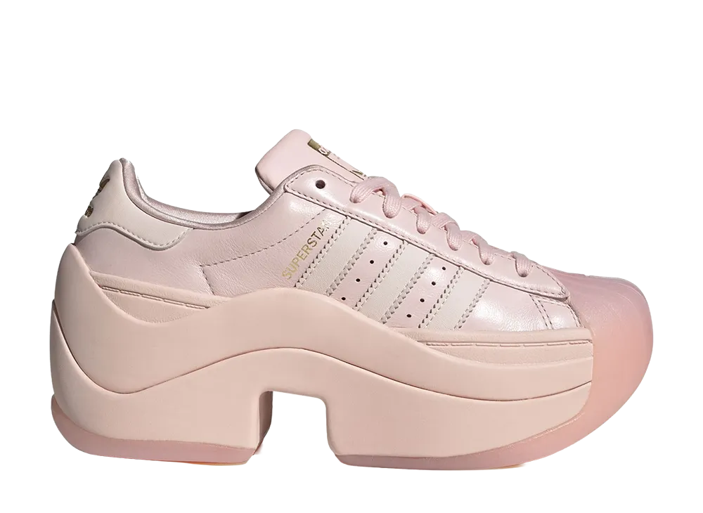 adidas Women's Superstar Bold "Sandy Pink/Wonder Quartz/Gold Metallic"