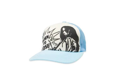 HYSTERIC GLAMOUR Born To Lose Mesh Cap "Blue"