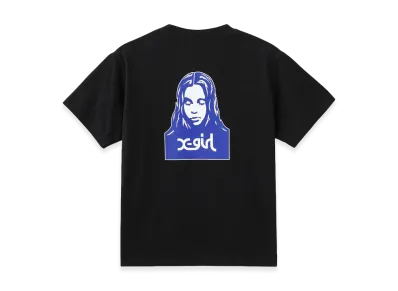 X-Girl Face S/S Tee "Black"
