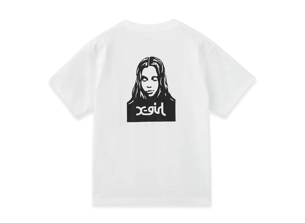 X-Girl Face S/S Tee "White"