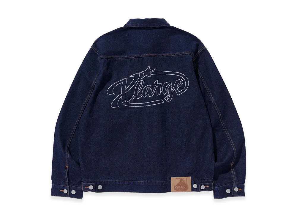 XLARGE Star Logo Denim Jacket "Indigo"