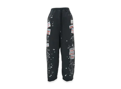 Maison MIHARA YASUHIRO Embellished Sticker Sweat Pants "Black"