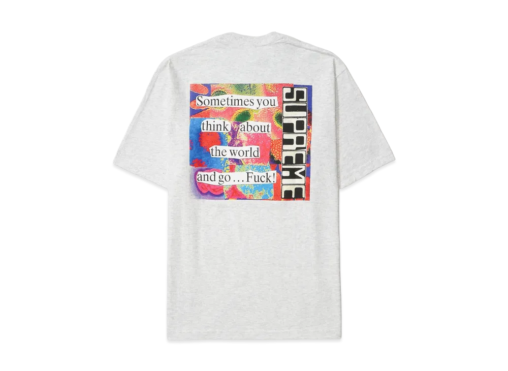 Supreme Static Tee "Ash Grey"