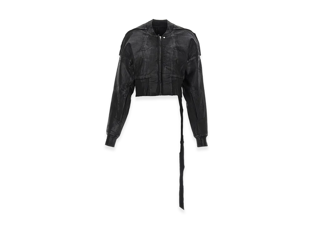 Rick Owens DRKSHDW Women's Flight' Bomber Jacket "Black"