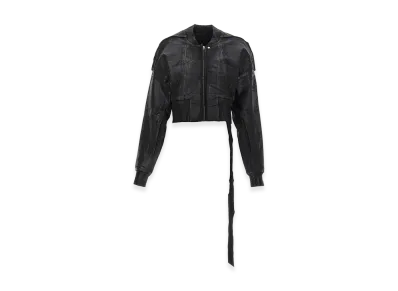 Rick Owens DRKSHDW Women's Flight' Bomber Jacket "Black"