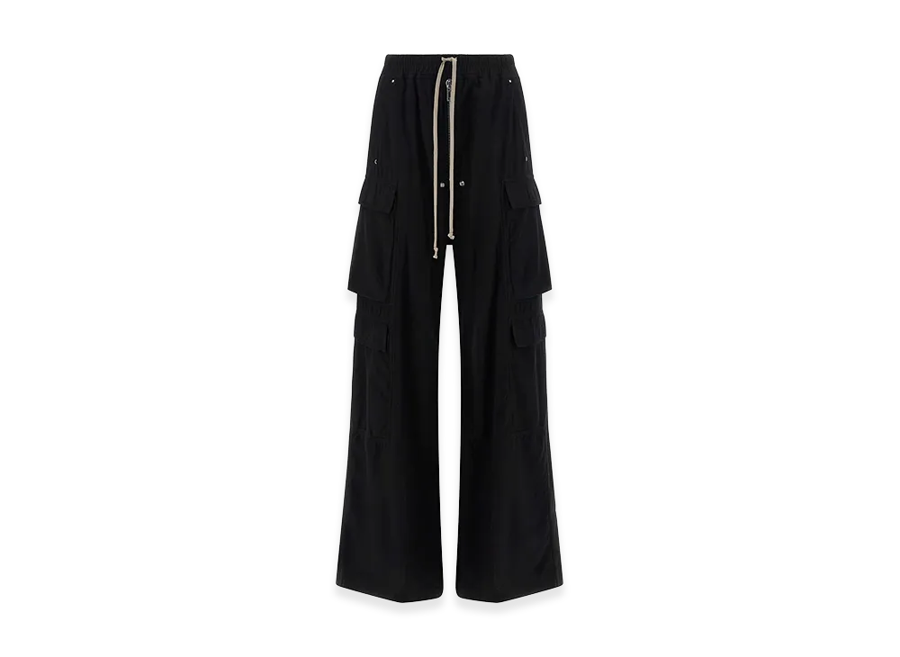 Rick Owens DRKSHDW Women's Double Cargo Jumbo Belas' Pants "Black"
