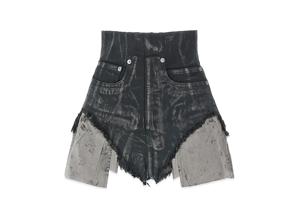 Rick Owens DRKSHDW Women's Dirt Cutoffs' Shorts "Brown"