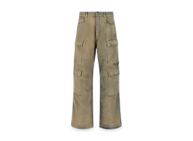 Rick Owens DRKSHDW Double Cargo' Jeans "Beige"