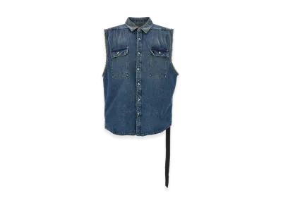 Rick Owens DRKSHDW Sl Tommy Jumbo' Shirt "Blue"