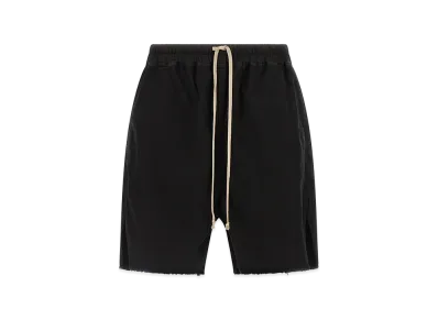 Rick Owens DRKSHDW Long Boxers Butt Zip' Bermuda Shorts "Black"