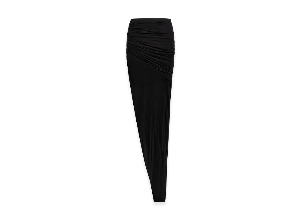 Rick Owens DRKSHDW Women's Soft Edfu' Skirt "Black"
