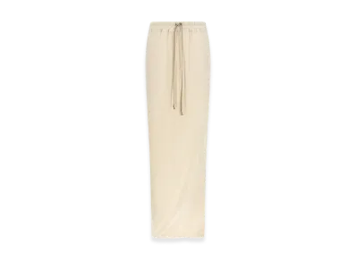 Rick Owens DRKSHDW Women's Pull On Pillar' Skirt "Beige"