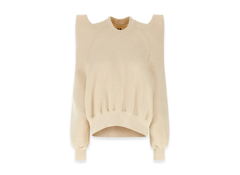 Rick Owens DRKSHDW Women's Tecsweat' Sweatshirt "Beige"