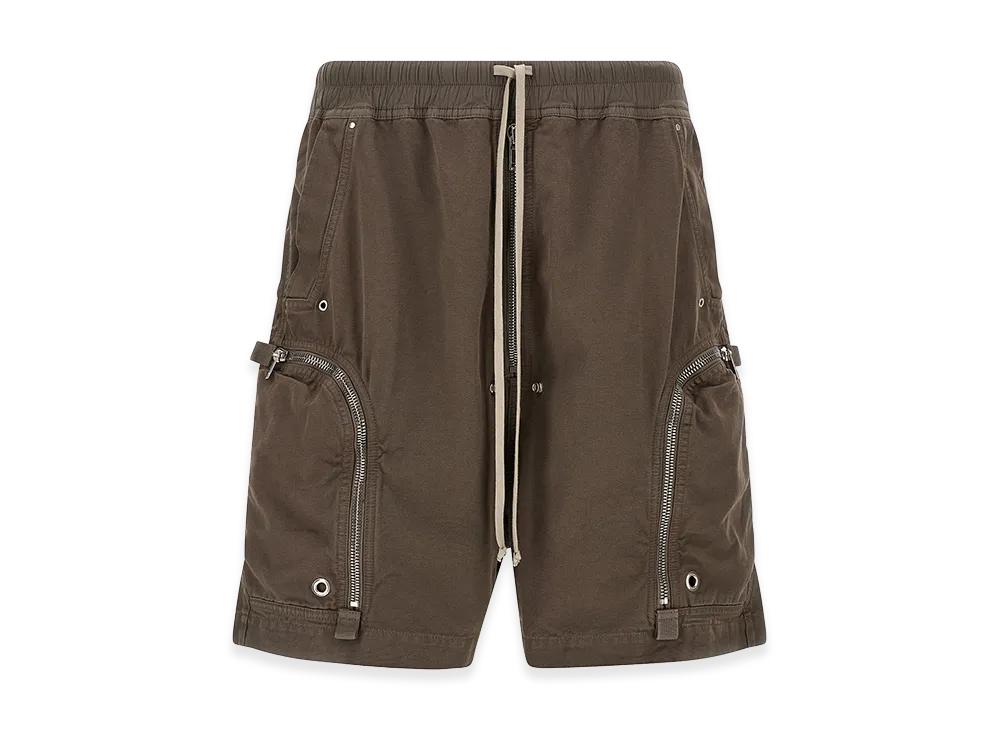Rick Owens DRKSHDW Bauhaus Pod' Bermuda Shorts "Brown"
