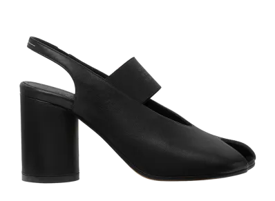MM6 Maison Margiela Women's Anatomic Numeric Slingback "Black"