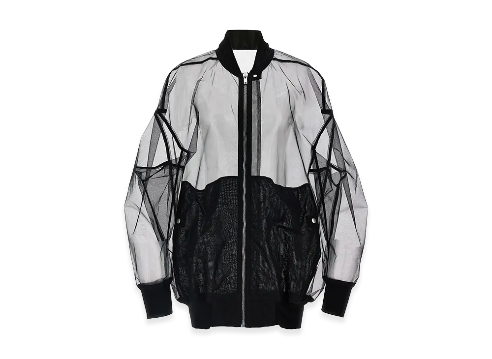 Rick Owens Women's Jumbo Flight' Bomber Jacket "Black"