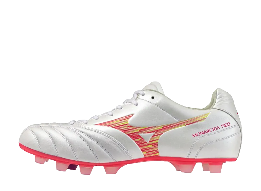 Mizuno Monarcida Neo 3 Wide Elite "Super White Pearl/Pink"
