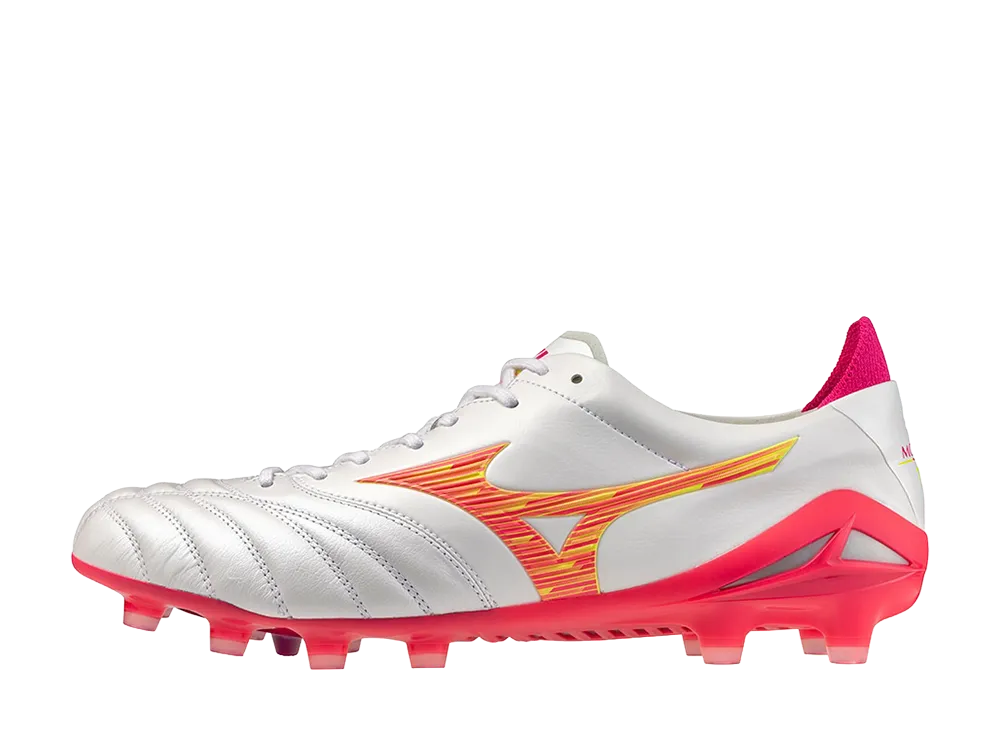 Mizuno Morelia Neo 4 Japan "Super White Pearl/Pink"